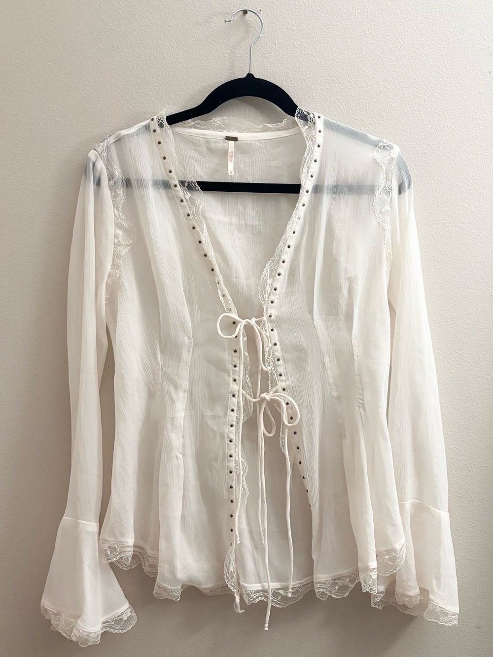Free People x Revolve Galaxy Studded Top in Dreamt Kiss - Picture 7 of 10